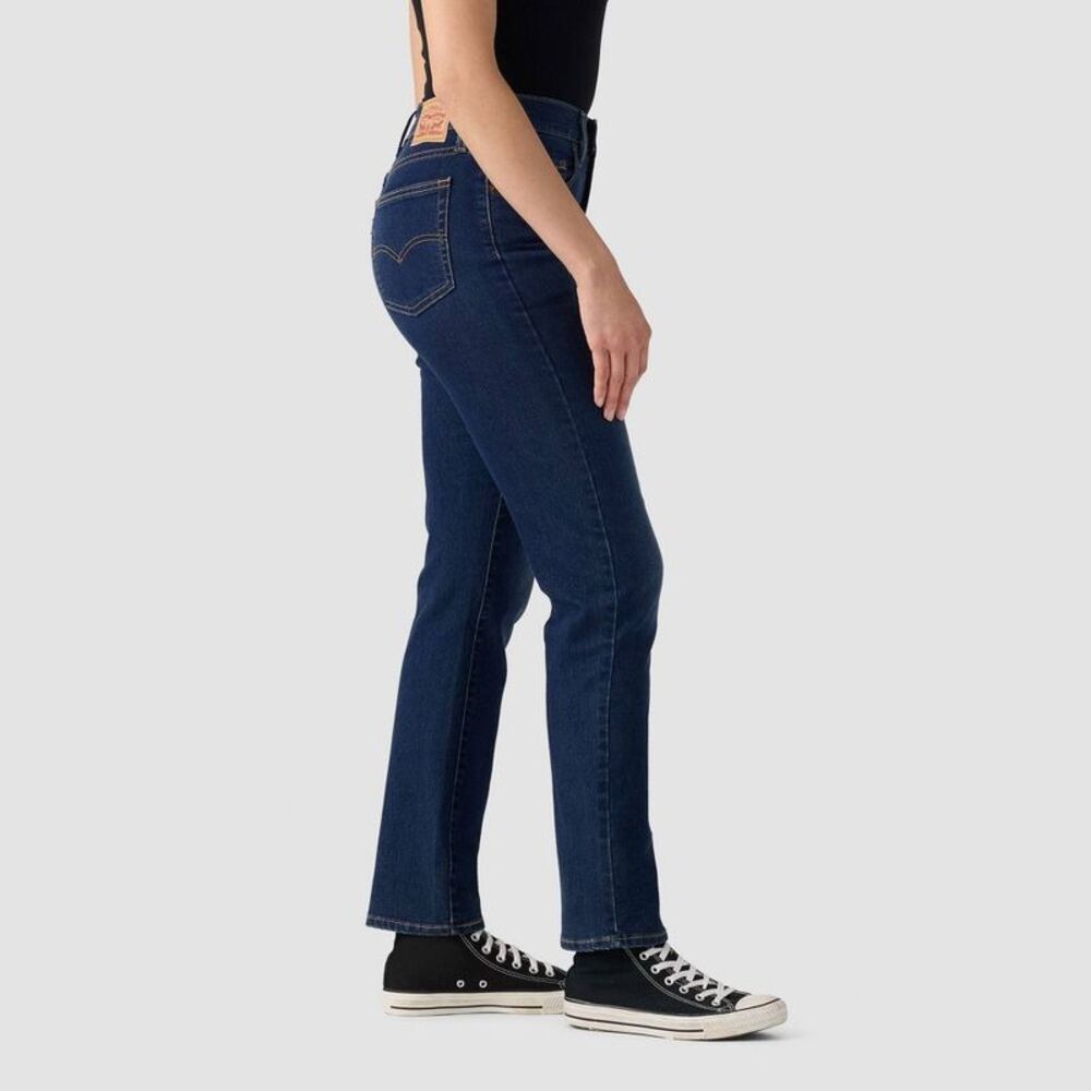Levi's Women's 724 High-Rise Straight Leg Jeans - Chelsea Carbon Glow 29 - Picture 3 of 4